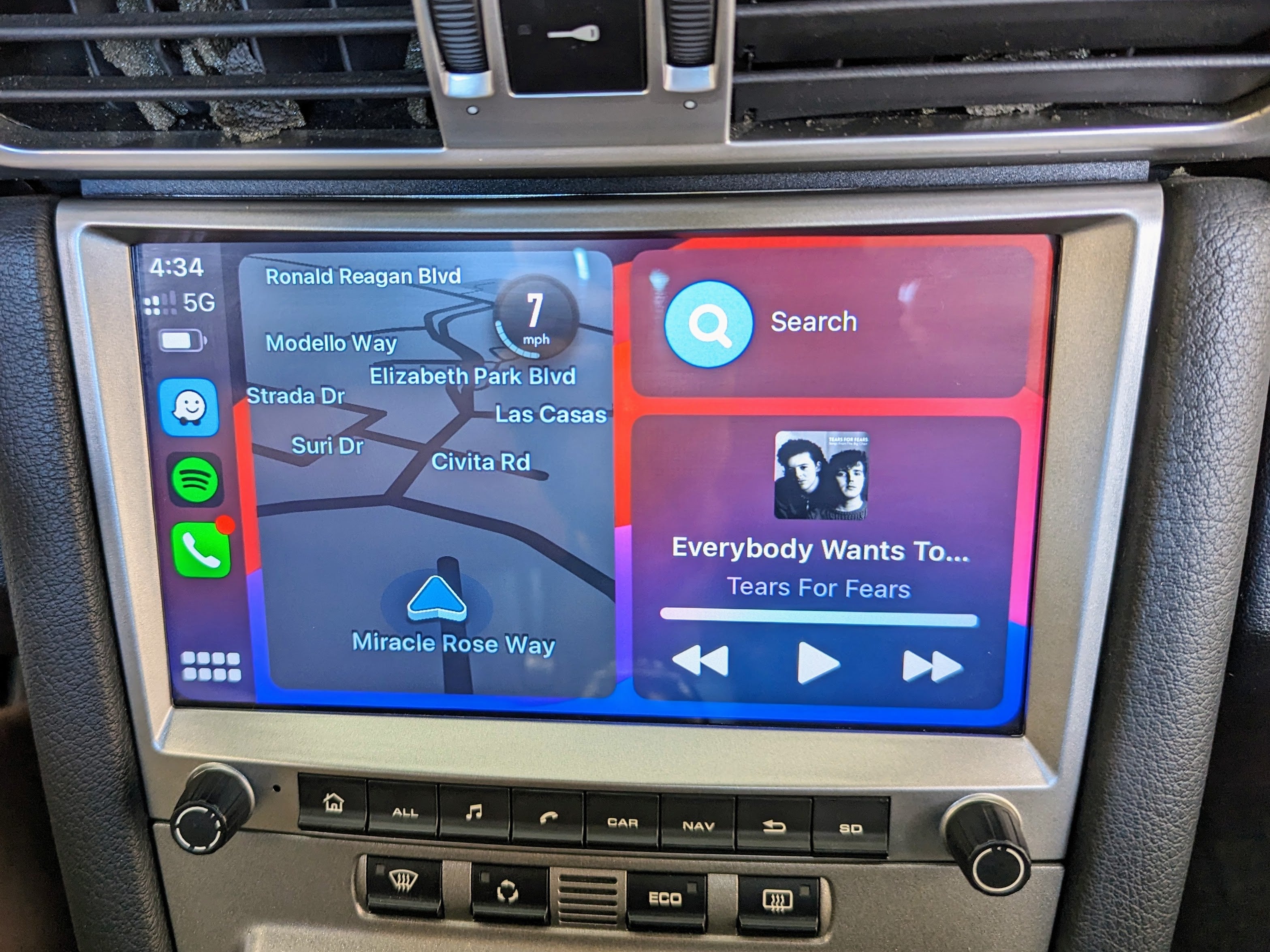 8" CarPlay Head Unit for Porsche 997/987